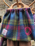 The Retro Harris Tweed Knitting Bag