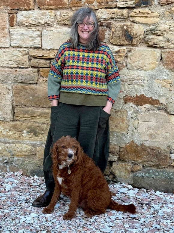 Cairngorm  Fair Isle T with sleeves : Knit Kit - Braemar