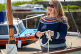 Geo Yoked Fair Isle Sweater : Knit Kit