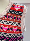Love Hearts Slipover : Pattern