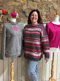 The Coorie Doon Stripey Tunic: Knitting pattern