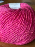 Camellia : Lalland Aran 100%  Lambswool Spun in Scotland