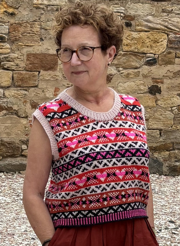 Love Hearts Slipover : Pattern