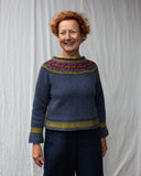 Geo Yoked Fair Isle Sweater : Knit Kit