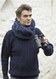 Brooklyn Long Cowl / Snood : Lalland Lambswool : Handknitted in Scotland